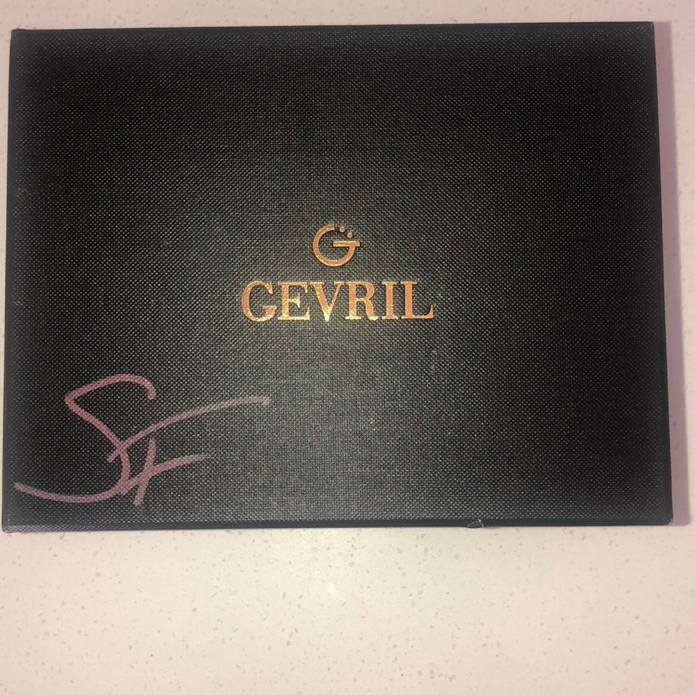 NIB GEVRIL first generation blue face watch - Picture 6 of 14